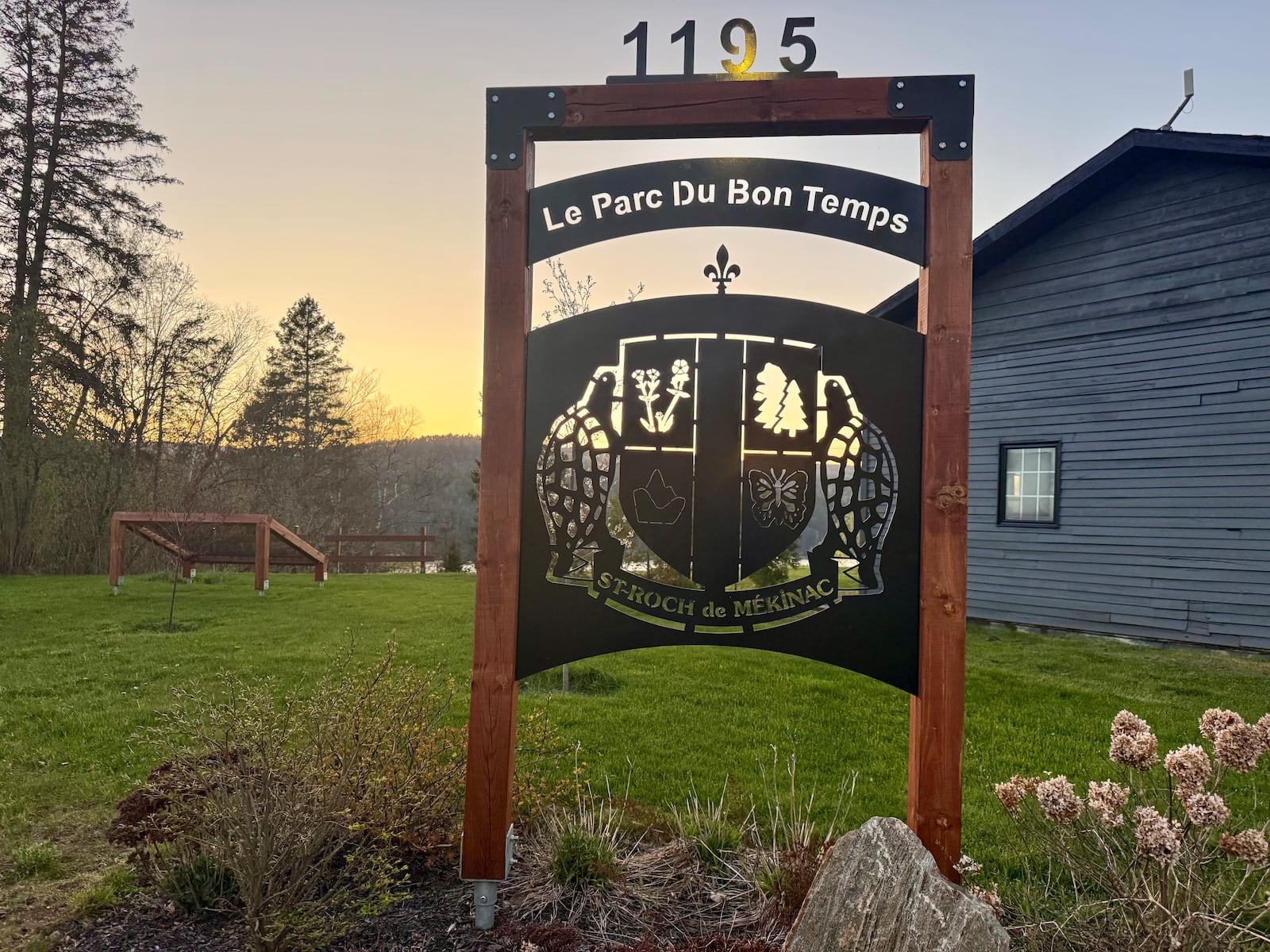 Affiche personnalisé pour le Parc Du Bon Temps , St-Roch de Mékinac